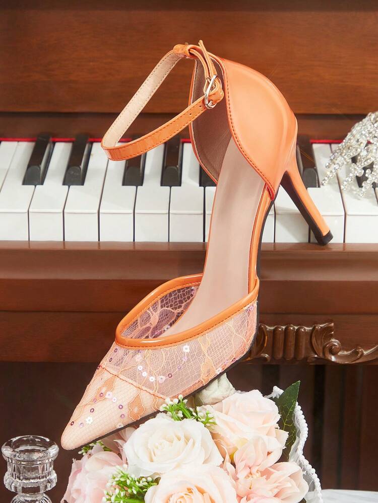 CUCCOO HITCHD Women Heeled Sandals Elegant Shoes Wedding Shoes