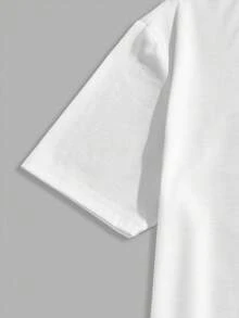 VIVINTIMO 男士标准尺码休闲短袖T恤套装，度假风彩色棕榈树印花时尚服饰 - 彩色 - 查看 5