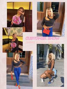 Ombre Blonde Short Human Hair Wigs Bob 4/613 Straight Bob 13x4x1 Transparent Lace Front Human Hair Wig 180% Density Brazilian Skin Melt Lace T Part Wigs Human Hair