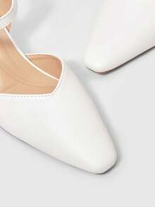 Sleekvia Women Pumps Valentine's Day - White - View 8