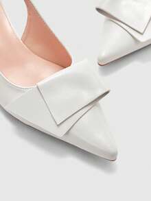 CUCCOO BIZCHIC Tacones para mujer - Blanco - Ver 8
