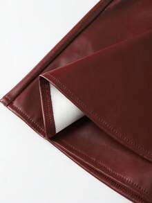 Franclia 夏季新款针织性感露脐吊带上衣 + 独特系带紧身迷你裙套装 - 彩色 - 查看 6