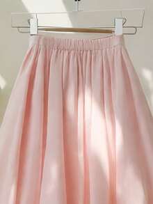 GlowEve 女士编织优雅夏季度假裙 - 粉色 - 查看 3