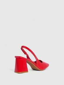 CUCCOO SZL 豹纹高跟休闲鞋 春季鞋款 春假 复活节 舞会 高跟鞋 圣诞节 - 大紅1 - 查看 9