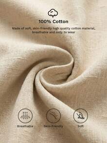 Siren Gaze 100% Cotton Contrast Trim Ruffle Waist Short Sleeve Shirt, Women's Elegant V Neck Blouse, Casual Shirt, Fashionable Pleated Elegant Slim Fit Women's Blouse, Summer Casual, Beach Outfits, Vacation - Apricot - View 7