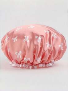 Joivida 淋浴厨房两用防水帽 - 双层可重复使用发罩，保护头发免受水、蒸汽和油脂的侵害 - 彩色 - 查看 14