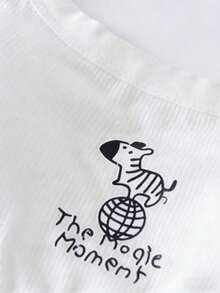 Tween Girl Cartoon Letter Print Wireless Bra Girls Cropped Tanks Croptops For Girls Crop Tops Cute Crop Tops Tween Girls Tween Girls Underwear Cotton - Multicolor - View 4