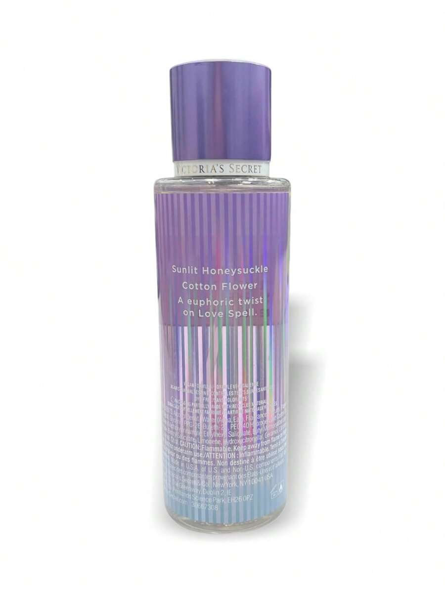 Victoria's Secret Love Spell Bliss 女用身體噴霧 8.4oz/250ml,清新陽光金銀花香,紫色,含金銀花萃取,適合日常使用 - Love Spell Bliss - 查看 1