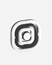 POKOJA LAND - BESTSELLERS 1-Pack Black & White 3D Spinner - Creative Infinite Flip Desk Toy For Stress Relief - Multicolor - Infinite Flip Gyro - View 2