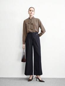 CUCCOO BIZCHIC 女士尖头细高跟棕色时尚基础款日常百搭通勤鞋女士高跟鞋露跟鞋女鞋 - 咖色 - 查看 6