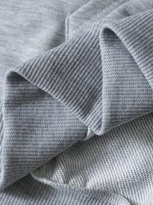 PAVTROS 男士豹纹字母印花连帽衫和运动裤休闲套装，情人节、春夏、送给男友的礼物、狂欢节、复古、街头风、派对、圣帕特里克节、外出 - 灰色 - 查看 8