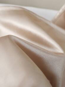 Franclia 新款女士优雅时尚缎面珍珠吊带背心，适合通勤、派对及各种场合，夏季背心，浅色背心，白色上衣，女士优雅背心，夏季上衣，女士夏季服装，女士优雅上衣，派对上衣，优雅上衣，珍珠吊带上衣，串珠上衣，裸色上衣，丝绸吊带背心，缎面上衣，女士吊带背心，珍珠吊带背心，女士夏季上衣，缎面吊带背心，珍珠吊带背心，V领吊带背心，优雅吊带背心 - 杏色 - 查看 6