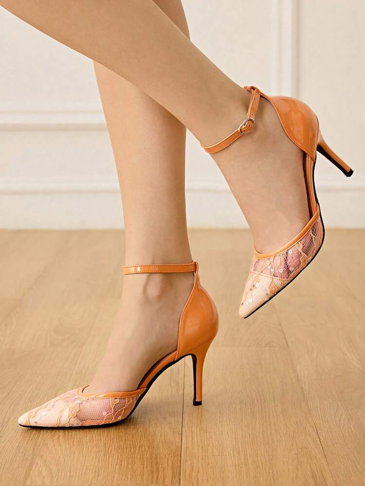 CUCCOO HITCHD Women Heeled Sandals Elegant Shoes Wedding Shoes