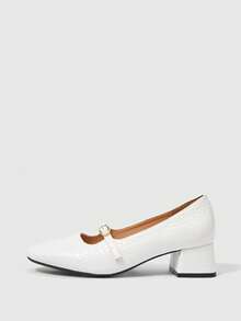 Sleekvia 女士高跟鞋 - 白色 - 查看 8