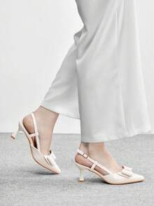 CUCCOO BIZCHIC Women Pumps Spring Shoes - Beige - View 3