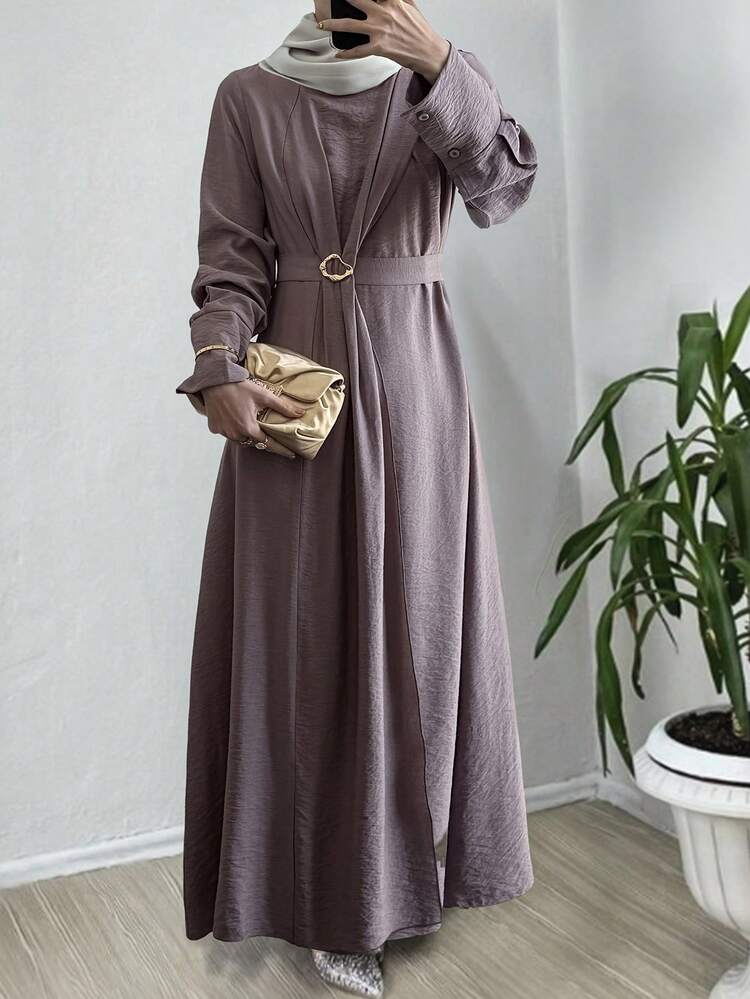 Women's Casual Solid Color Dress Maxi Dress Sundress