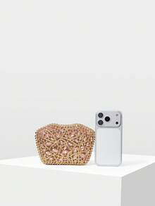 MOTF WOMEN'S ELEGANT FASHION EVENING BAG, SUITABLE FOR PARTIES AND WEDDINGS