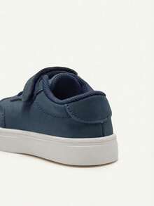 Cozy Pixies 一双四季皆宜的时尚休闲基础款百搭舒适软底轻便平底运动鞋，适合返校季、春夏穿着，蓝色婴儿板鞋，学院风男童款 - 藍色 - 查看 6