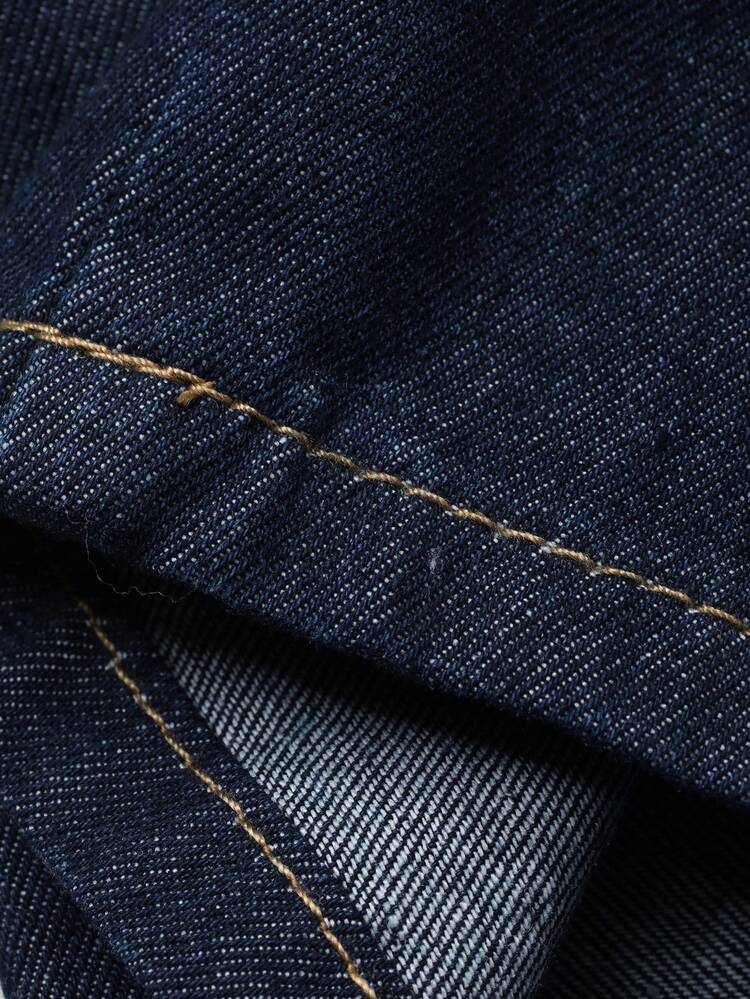 Young Boy Casual Denim Jacket And Pants Set, Autumn/Spring