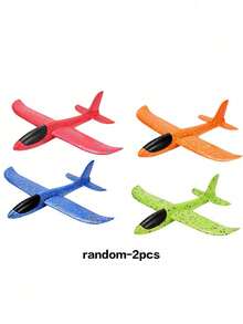 1个泡沫飞机发射器，户外互动弹射滑翔机，喷气式飞机，飞机，飞机用品，飞机，飞机玩具，飞机