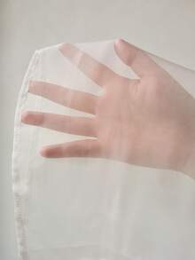 MOTF PREMIUM WOMEN'S FASHION GRADIENT SHEER BLOUSE - Blue - View 5