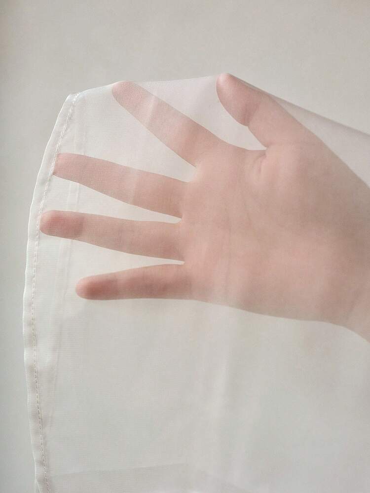 BLUSA TRANSPARENTE DEGRADÊ FEMININA