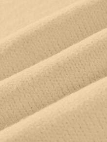 Franclia 2件套 女士休闲宽松运动风韩版可爱百搭阔腿裤毛衣套装，秋冬款 - 杏色 - 查看 6