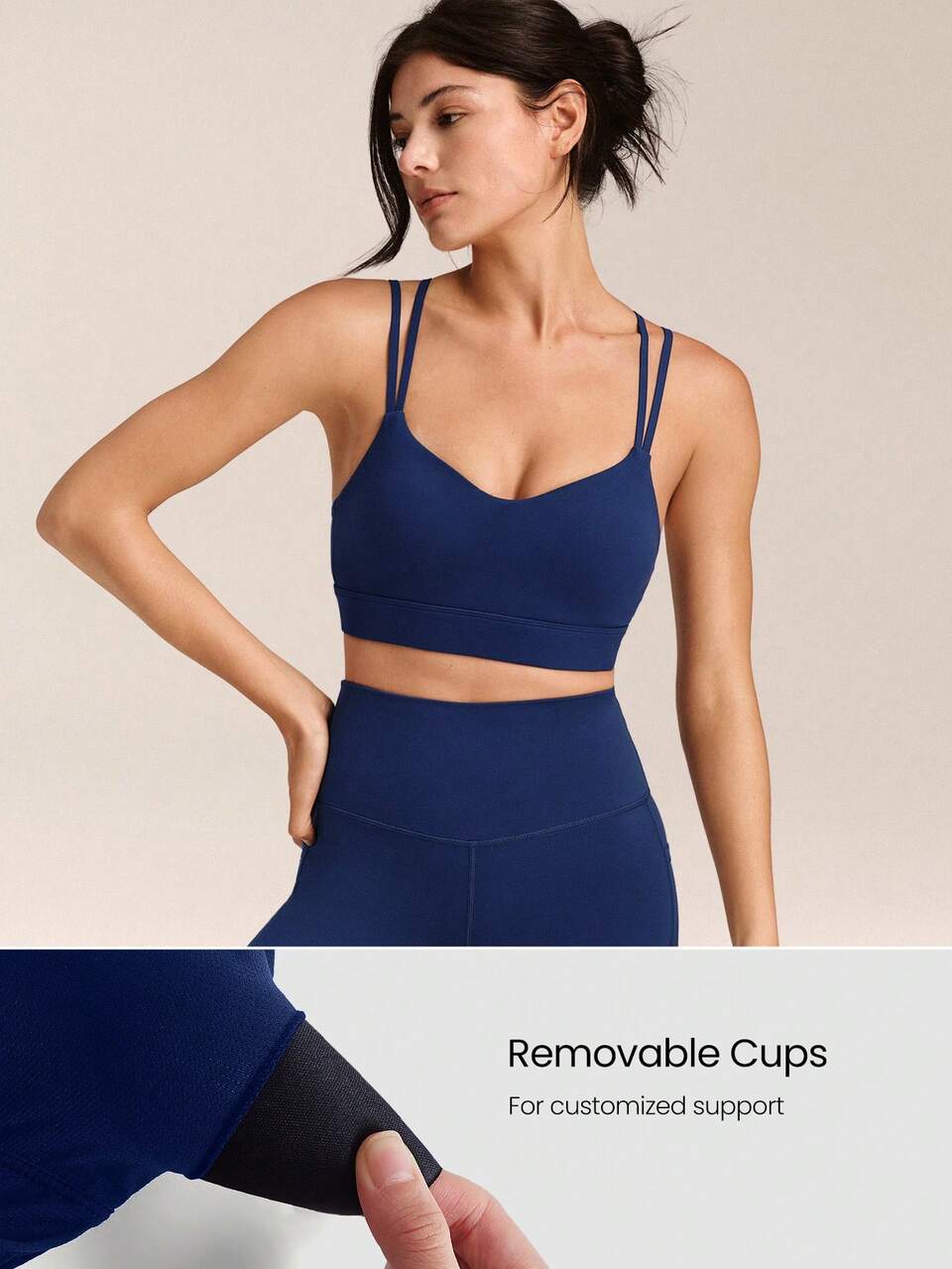 FeatherFit™ Double-Strap Sports Bra