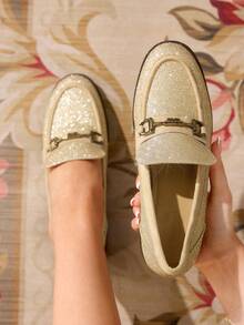 CUCCOO TILAWA 女士乐福鞋 - 金色 - 查看 1