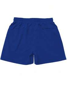 Manfinity Sport Corelite 男士运动短裤 - 霧霾藍 - 查看 2