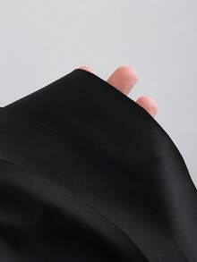 Sweetra Đầm đen cúp ngực ôm sát gợi cảm phong cách Y2K, chân váy xòe thanh lịch, thích hợp cho hẹn hò, tiệc tùng và sự kiện. - màu đen - Xem 3