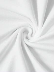 Manfinity Roghcode 撞色领口+字母U印花短袖T恤，男女皆宜的休闲百搭短袖上衣 - 彩色 - 查看 5