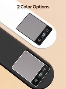 Teckwe 10公斤/22磅电子食品秤 - 精确到1克/0.04盎司的厨房秤，适用于烘焙和烹饪，不锈钢材质，带去皮功能和液晶显示屏 - 彩色 - 查看 7