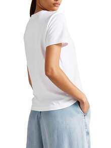 DKNY Women's T-Shirt White - 白色 - 查看 2