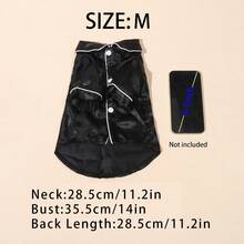 PETSIN A Simple And Casual High-End Style Suitable For Small Dog Breeds Such As Teddy Bears To Wear All Year Round. It Is Non Elastic, Lightweight, Breathable, Comfortable, And Soft. European And American Hot Selling Cats And Dogs Can Wear Pet Home Clothes (The Product Is Relatively Small, It Is Recommended To Buy 1-2 Sizes Larger, Please Choose Carefully For Other Dog Breeds)