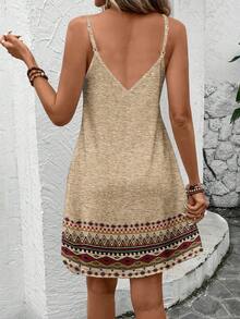 EMERY ROSE Đầm không tay dáng rộng in hoa cổ điển dành cho nữ, thích hợp cho mùa hè. - Nhiều màu - Xem 3