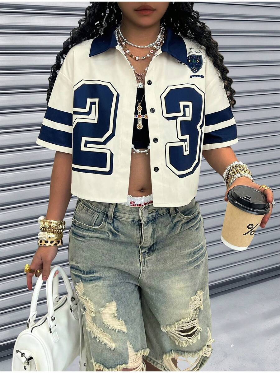 Rovax Áo cardigan ngắn tay cổ bẻ, vai rớt, dành cho nữ. - Nhiều màu - Xem 1