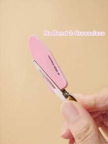 SpongeBob SquarePants | SHEIN 6pcs Cartoon Character & Letter Design Crease-Free Hair Clips, No Marks On Hair, Suitable For Wash, Makeup, Skincare & Daily Wear, Gifts,Patrick & Squidward,Yellow&Pink&Blue,Gift Ideas - Multicolor - View 4