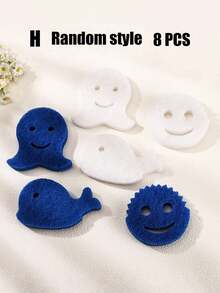 PETSIN 1/4/8 Pcs Washing Machine Pet Hair Remover Balls, Adhesive For Cat/Dog Hair Anti-Wrapping, Lint Cleaning Balls - Multicolor - View 18