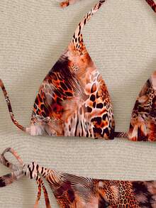 Swim Vcay Bộ đồ bơi nữ họa tiết động vật thích hợp cho kỳ nghỉ biển - Nhiều màu - Xem 5