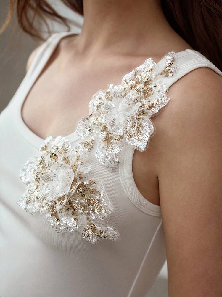 CAMISETA DE PUNTO DE VERANO PARA MUJER, DISEÑO FLORAL 3D ESTILIZADOR Y JUVENIL