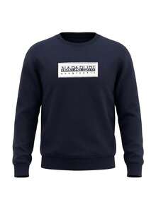 Men's Sweatshirt Navy Blue - Black - View 4