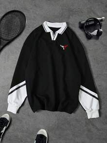 Manfinity Sport Corelite 男士运动Polo衫 - 彩色 - 查看 6