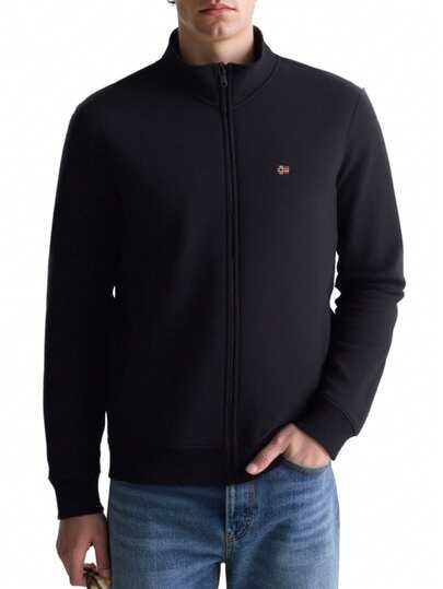 Napapijri Men's Full Zip Sweatshirt Navy Blue