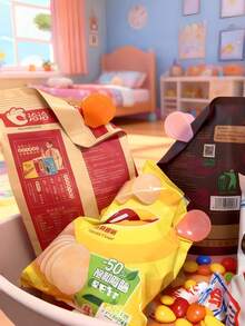 Joivida Kẹp niêm phong từ tính hình hoa 3D sáng tạo, kẹp túi đựng đồ ăn nhẹ và thực phẩm hình cánh hoa dễ thương, nam châm tủ lạnh, kẹp giữ ẩm giúp giữ tươi cho nhà bếp. - Nhiều màu - Xem 9