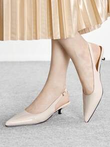 CUCCOO BIZCHIC Women Heeled Sandals - Apricot - View 5