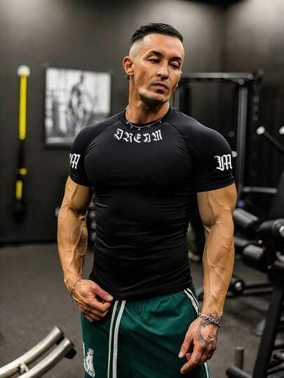 Manfinity Sport PWRUP Men Sports Tees & Tanks