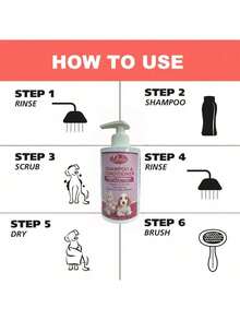 1瓶猫狗专用喷雾，宠物专用防静电、防打结、柔顺除臭毛发喷雾，适用于猫狗毛发 - 300ml - 查看 6