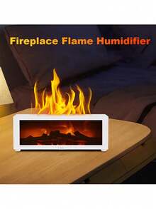 Sound Wave Technology Cold Fog Flame Oil Diffuser Oz Aromatherapy Humidifier With Timer And Automatic Closing Function, Suitable For Spa, Home, Yoga, Office And Bedroom. - Multicolor - View 4