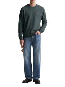 Napapijri Men's Sweatshirt Green - GREEN URBAN - View 3